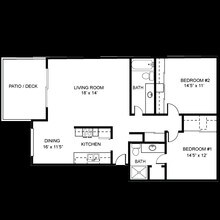 PLAN E floor plan